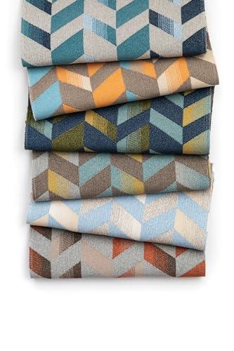 Geometric Upholstery Fabric for Furniture, Sofa, Barstool, DIY
