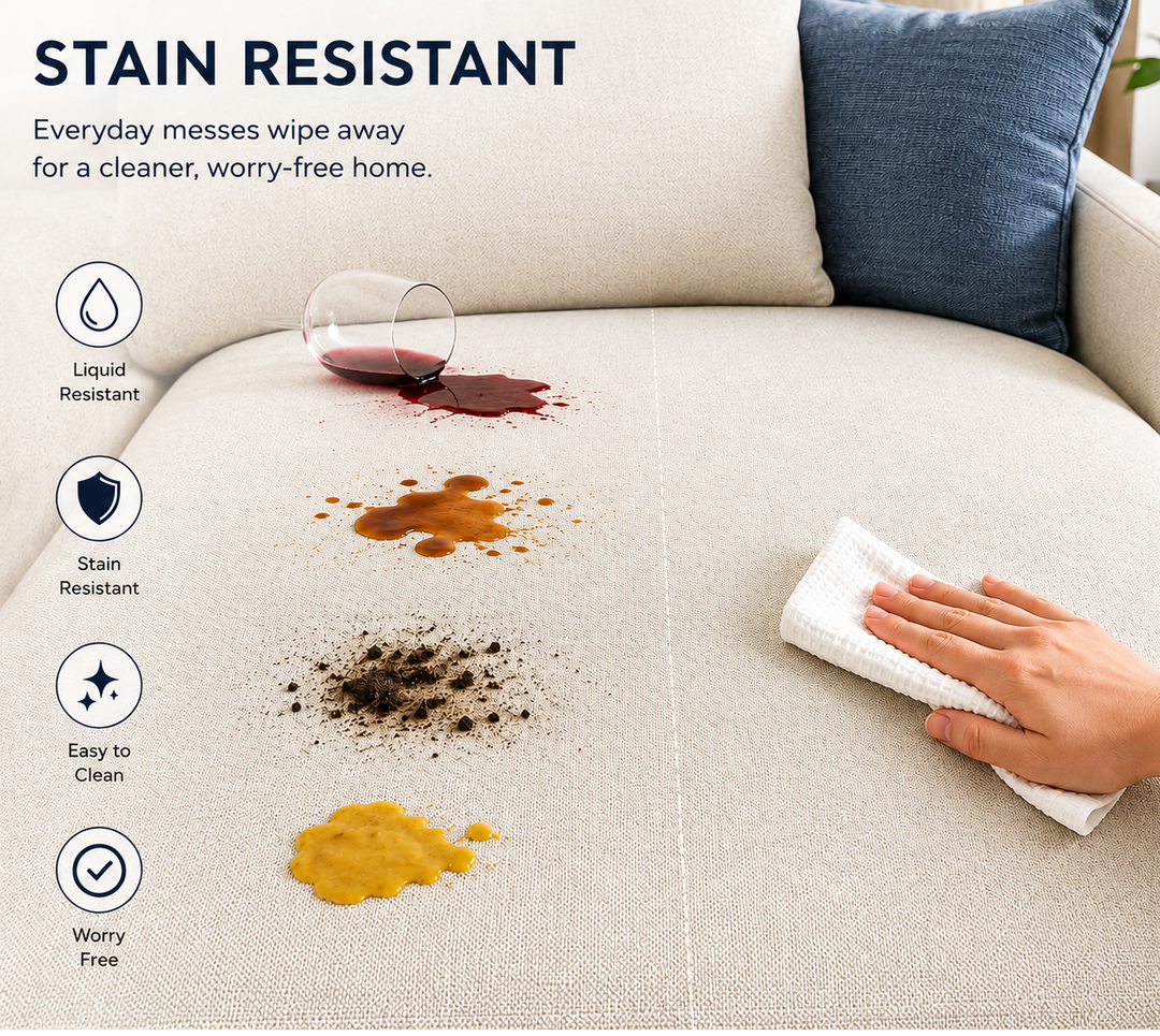 Stain Resistant Chenille Upholstery Fabrics powered by Aquaclean