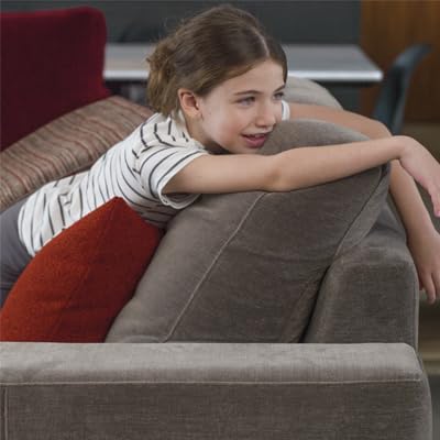 Liz Jordan-Hill Fabric by The Yard - Soft Chenille Upholstery Fabric with Aquaclean Technology - Reupholstery Sewing Material - AC Veneto