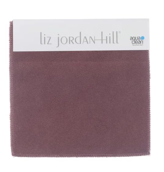 Liz Jordan Hill Luxury Velvet Upholstery Fabric by The Yard Pet Friendly Water Cleanable Stain Resistant Aquaclean Material for Furniture and DIY Ac Bellagio