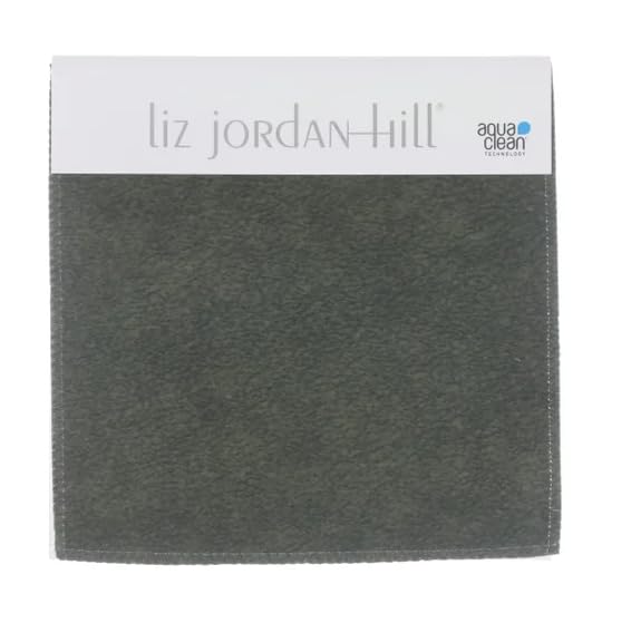 Liz Jordan Hill Luxury Brindle Upholstery Fabric by The Yard Pet Friendly Water Cleanable Stain Resistant Aquaclean Material for Furniture and DIY Ac Marina