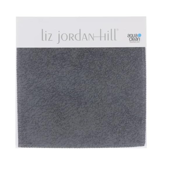 Liz Jordan Hill Luxury Brindle Upholstery Fabric by The Yard Pet Friendly Water Cleanable Stain Resistant Aquaclean Material for Furniture and DIY Ac Marina