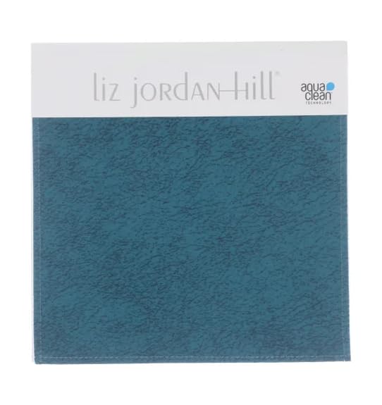 Liz Jordan Hill Luxury Brindle Upholstery Fabric by The Yard Pet Friendly Water Cleanable Stain Resistant Aquaclean Material for Furniture and DIY Ac Marina