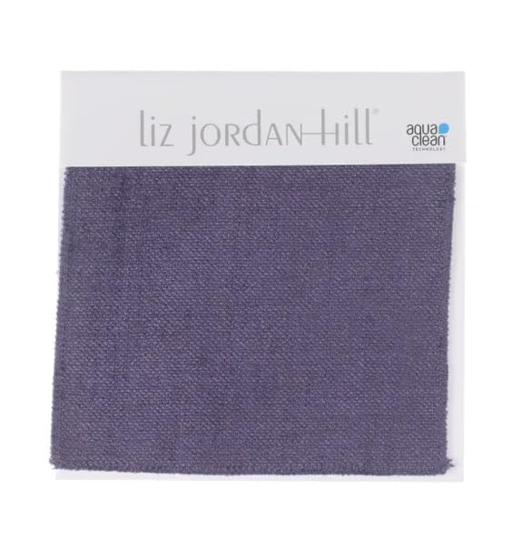 Liz Jordan-Hill Fabric by The Yard - Grey Upholstery Fabric Polyester Blend with Aquaclean Technology - Reupholstery Sewing Material - Spirit