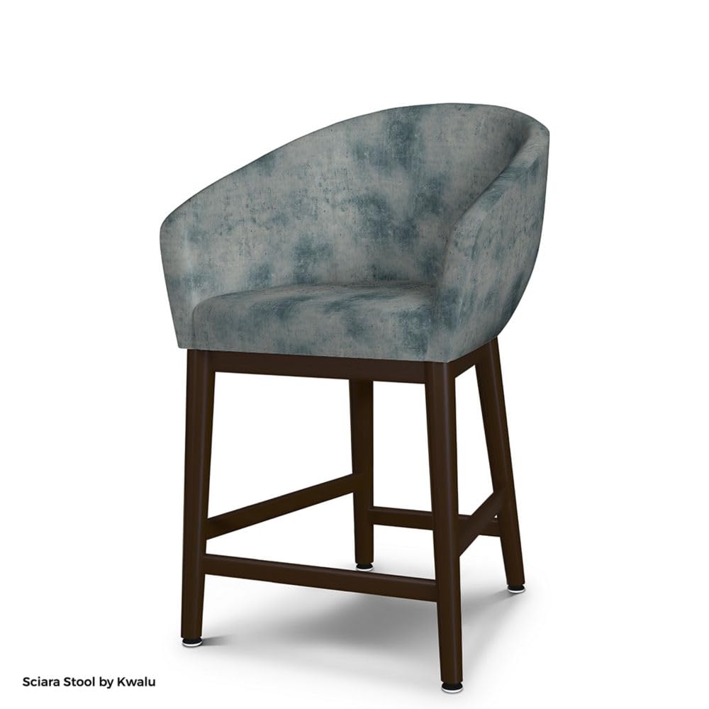 Liz Jordan Hill Waterproof Faux Leather Pu Vinyl Upholstery Fabric for Furniture Sofa Barstool DIY Crafting