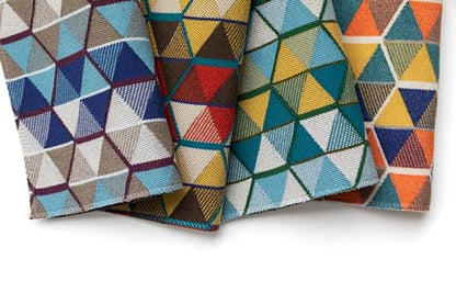 Luxury Woven Geometric 100% Polyester Upholstery Fabric by The Yard