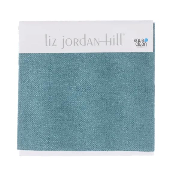 Liz Jordan-Hill Fabric by The Yard - Grey Upholstery Fabric Polyester Blend with Aquaclean Technology - Reupholstery Sewing Material - Spirit