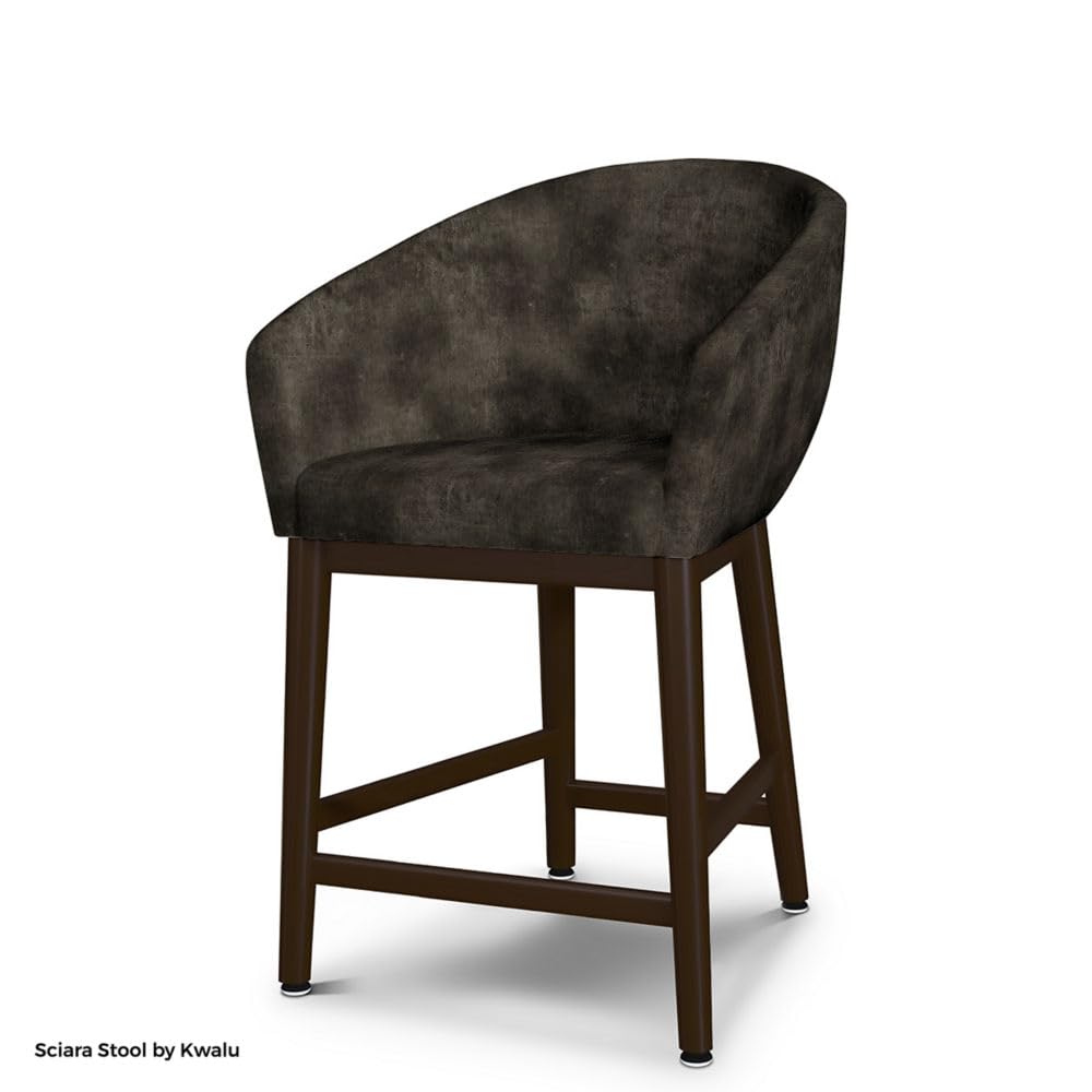 Liz Jordan Hill Waterproof Faux Leather Pu Vinyl Upholstery Fabric for Furniture Sofa Barstool DIY Crafting