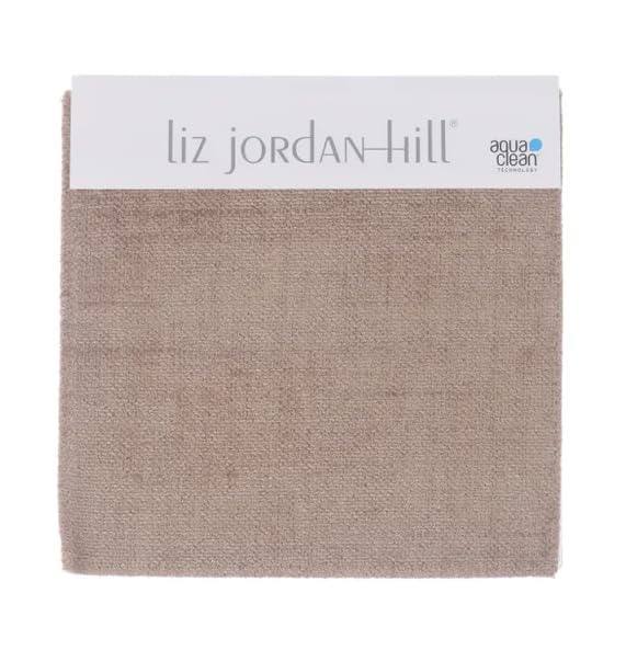 Liz Jordan-Hill Fabric by The Yard - Grey Upholstery Fabric Polyester Blend with Aquaclean Technology - Reupholstery Sewing Material - Spirit