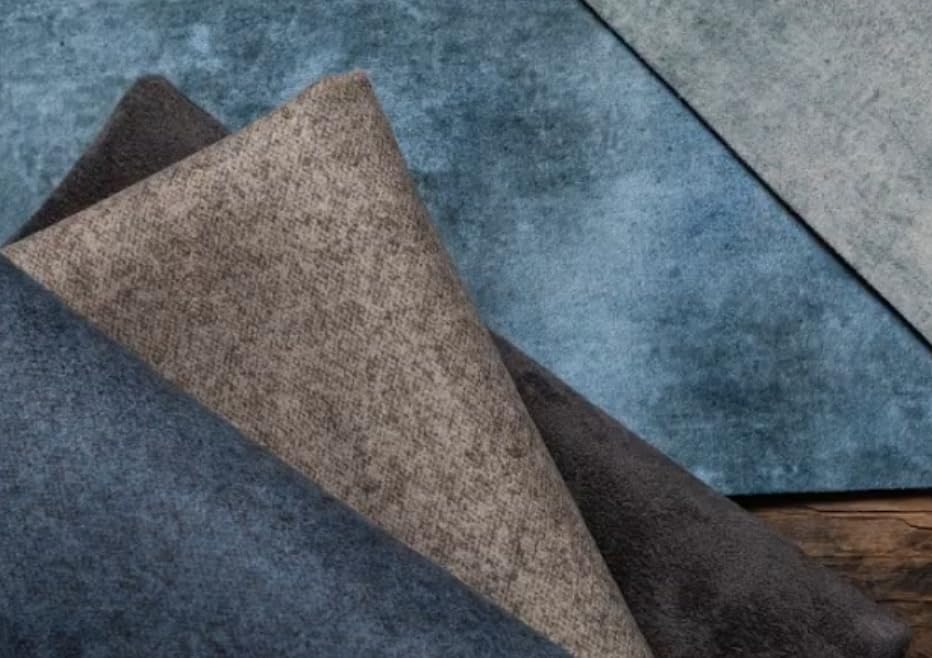 Liz Jordan Hill Waterproof Faux Leather Pu Vinyl Upholstery Fabric for Furniture Sofa Barstool DIY Crafting