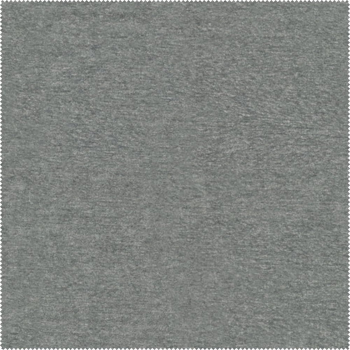 Liz Jordan-Hill Fabric by The Yard - Black Matte Chenille Upholstery Fabric with Aquaclean Technology - Reupholstery Sewing Material -  AC Imperial