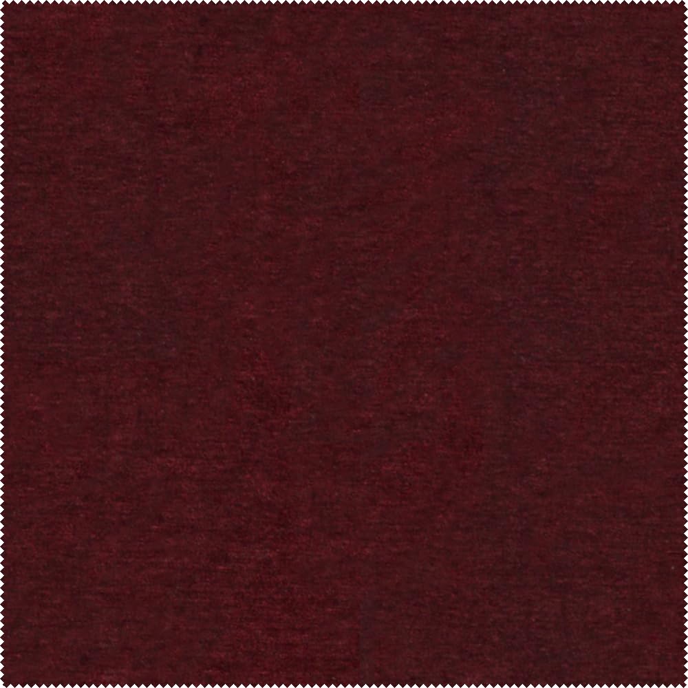 Liz Jordan-Hill Fabric by The Yard - Black Matte Chenille Upholstery Fabric with Aquaclean Technology - Reupholstery Sewing Material -  AC Imperial