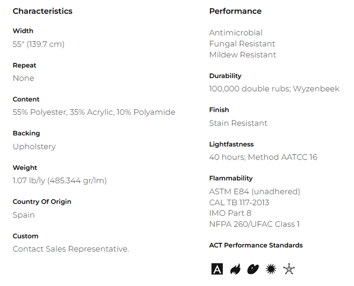 AC Daytona Stain Resistant Microsuede Upholstery Fabric by The Yard